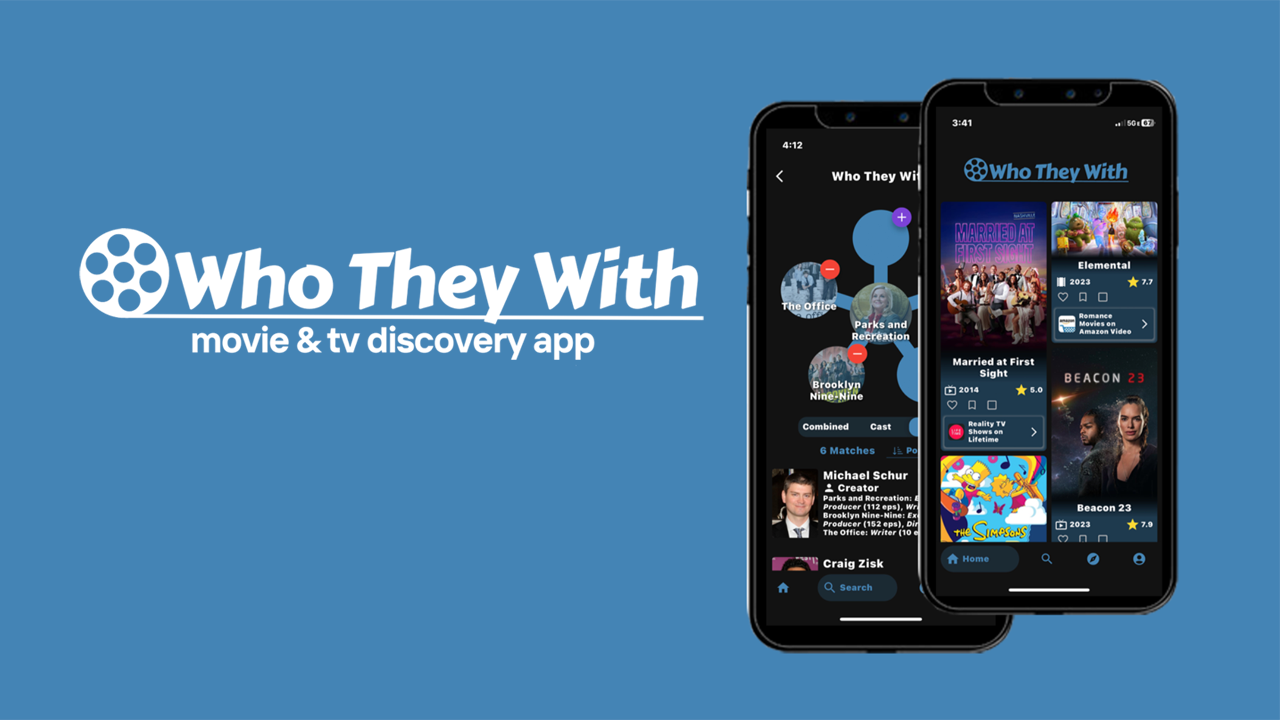 Who They With movie & TV discovery app